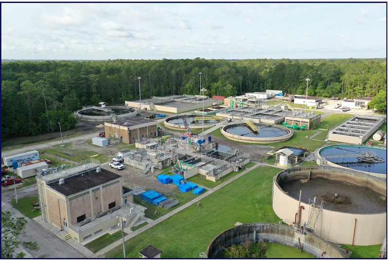 Aerial View of the South West Waste Water Treatment Facility - 2